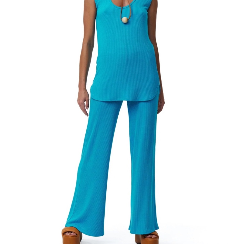 NWT SIMON MILLER Marek Rib Pant in Ocean 🐬 - Picture 3 of 3